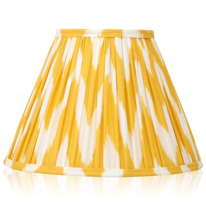 30Cm Empire Premium Softback Lampshade In Yellow Wiggle By Lampenschirm India, House Of Lampshades