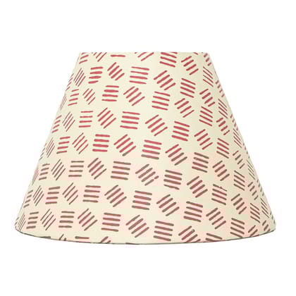 20Cm Empire Premium Hardback Lamp Shade In Block Printed Paper By Lampenschirm India