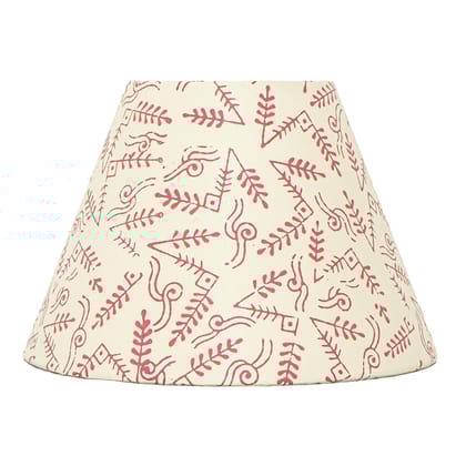 20Cm Empire Premium Hardback Lampshade In Block Printed Paper By Lampenschirm India