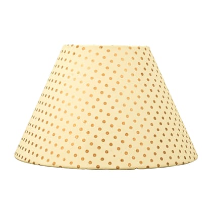 30Cm Empire Premium Hardback Lampshade In Block Printed Paper By Lampenschirm India