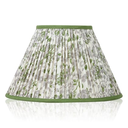 30Cm Empire Premium Softback Lampshade In Calming Floral By Lampenschirm India, House Of Lampshades