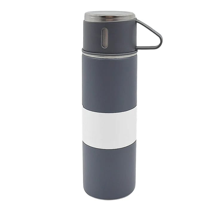Stainless Steel Vacuum Insulated flask with cups/Vaccum Flask Set