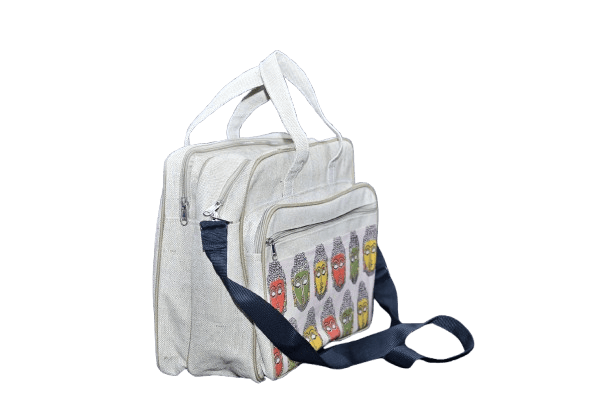 Gogu Kiranalu Buddha Faces EXecutive Jute Bag