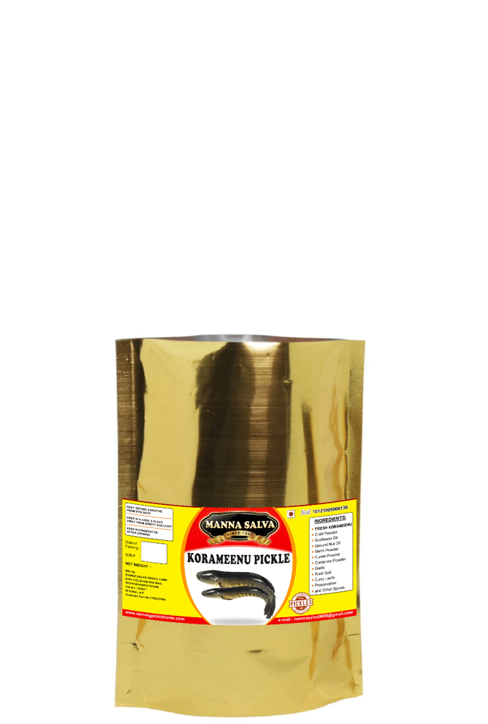Manna Salva Pickles- Korameenu Pickle - Non-Veg Pickle