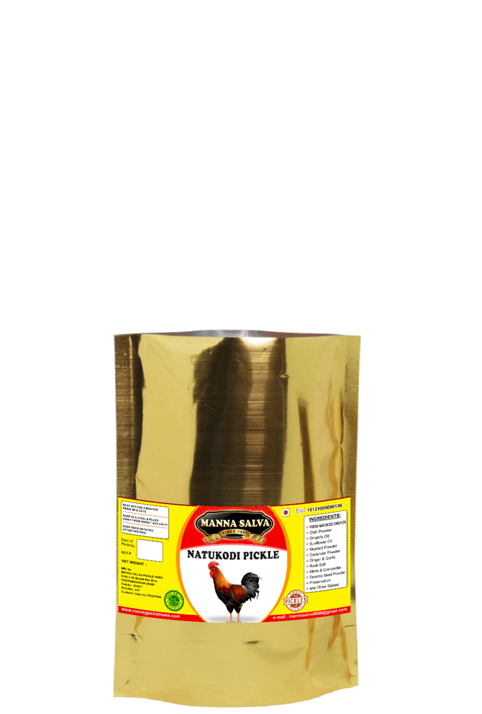 Manna Salva Pickles- Natukodi Pickle - Non-Veg Pickle