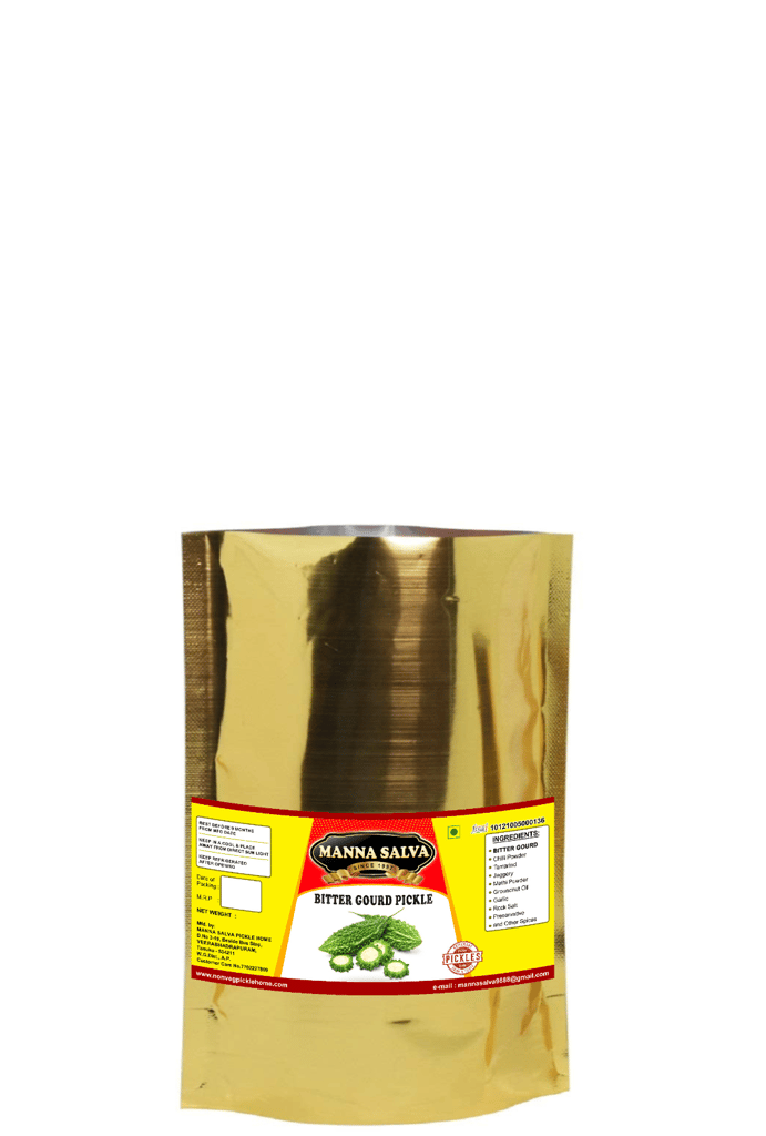 Manna Salva Pickles -  Bitter Gourd Pickle - Veg Pickle