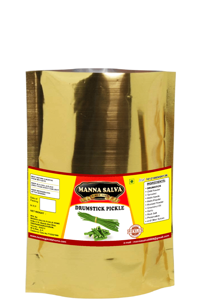 Manna Salva Pickles-  Drumstick Pickle - Veg Pickle