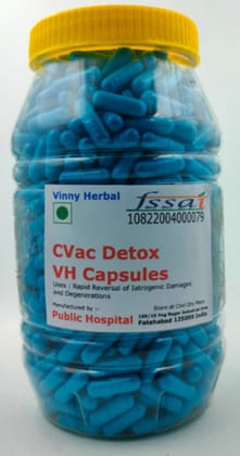 CVac Detox VH Herbal Supplement Capsules