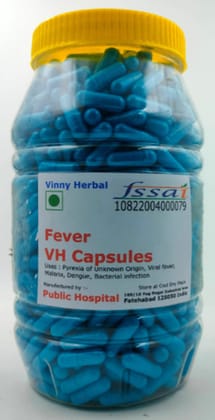 Fever VH Herbal Supplement Capsules 600 Caps Jar