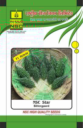 NSC Bitter gourd (Star), 25 gm Hybrid seed Pouch