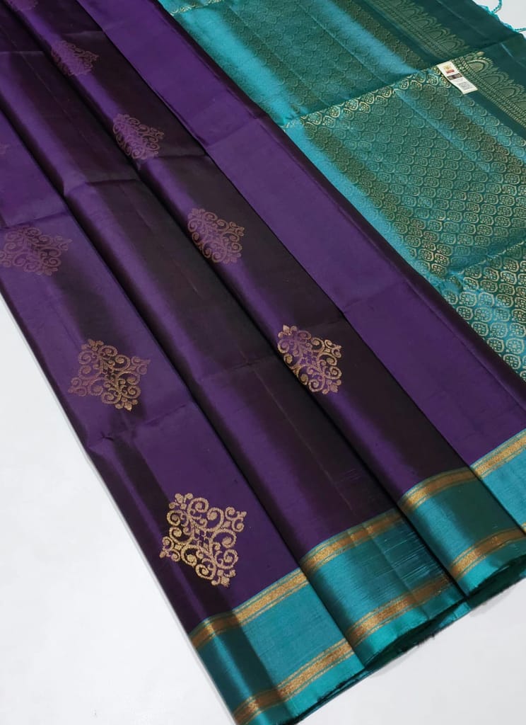 Kanchipuram handloom pure soft silk saree - Sarees | Buy online on ZillyBuy
