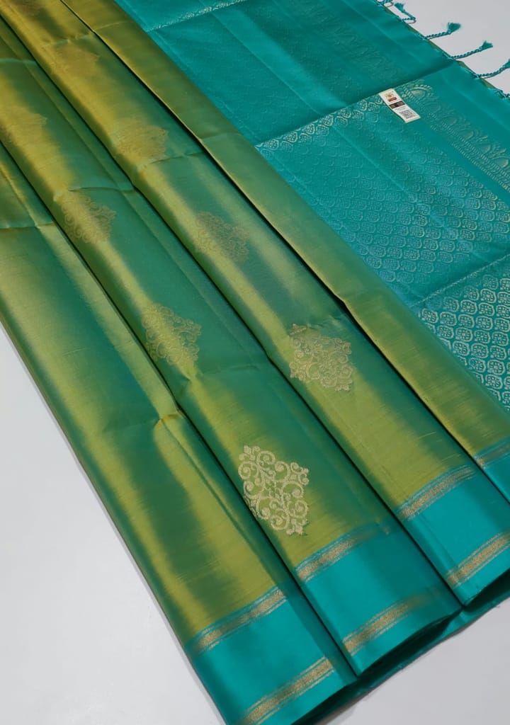 Kanchipuram pure soft silk saree - Sarees | Buy online on ZillyBuy