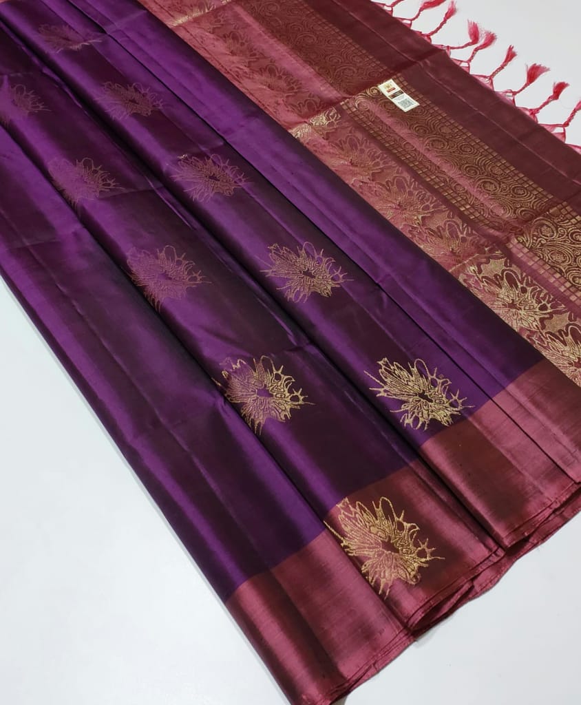 Kanchipuram pure soft silk saree - Sarees | Buy online on ZillyBuy