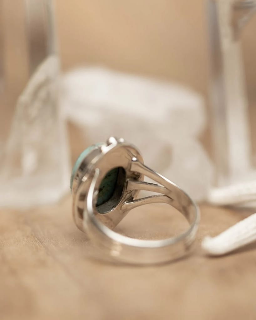 Exclusive Women Dainty Turquoise Ring in Sterling Silver 2025 at ShopCircuit | ONDC
