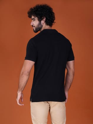 Solid Polo Shirt-Block