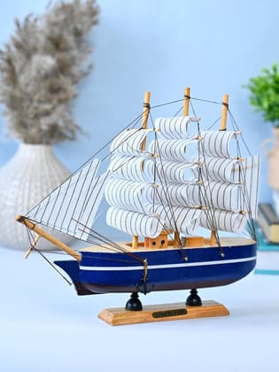 Market99 Wooden Sailing Ship Showpiece