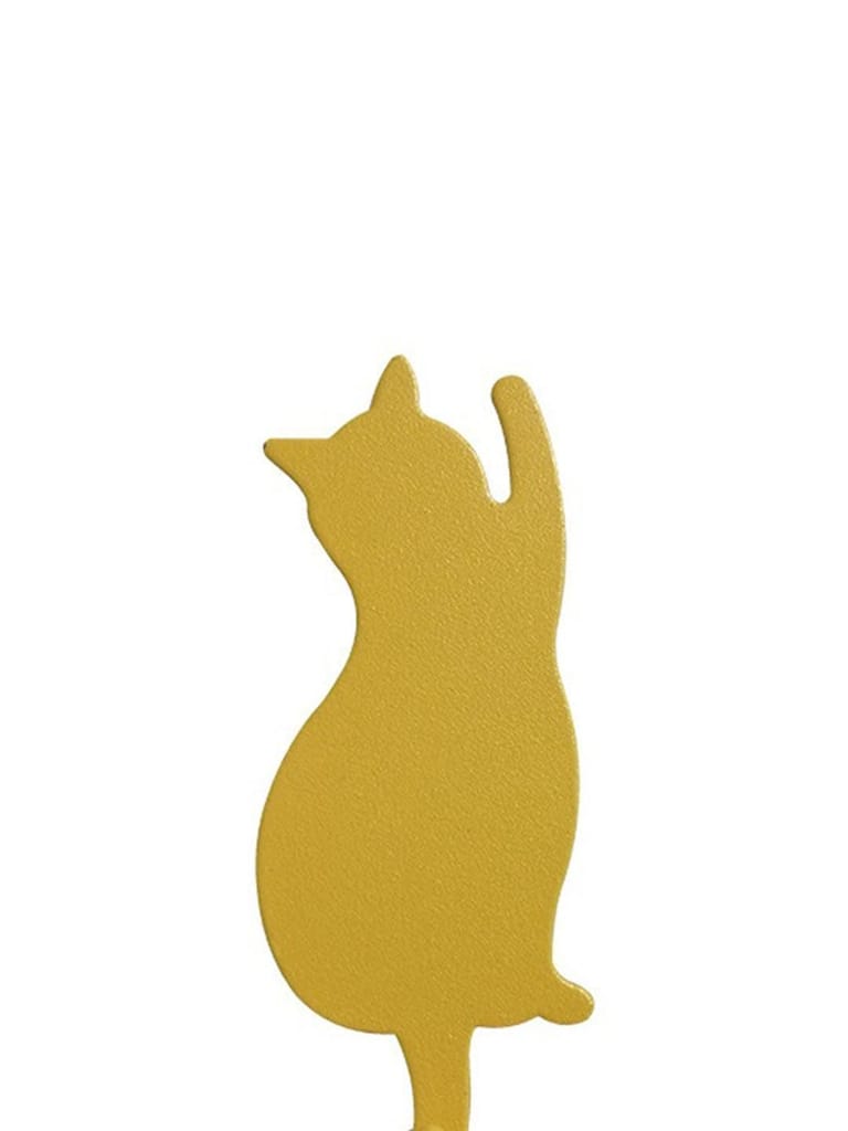 Market99 Cat Shaped Mild Steel Sticky Hooks