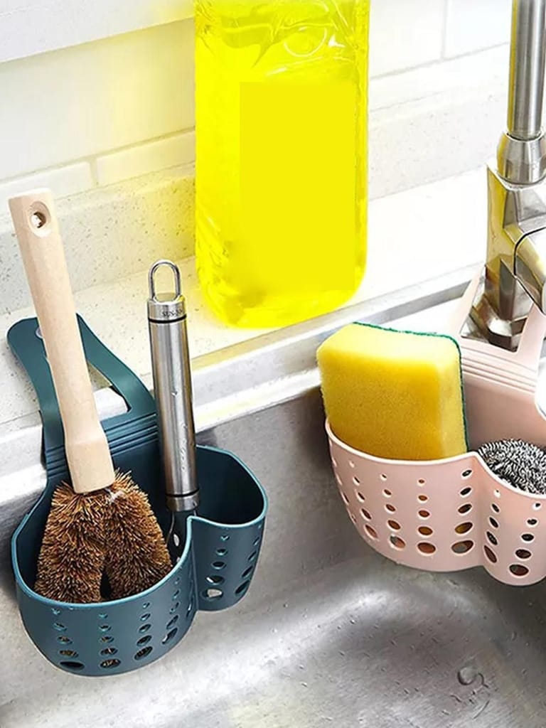 Market99 Sink Soap Sponge Drain Rack Hanging Bag