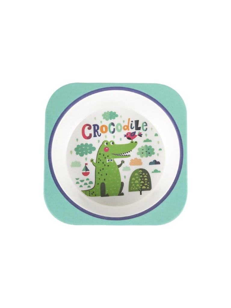 Market99 Children'S Pastel Dinner Set 1 Plate, 1 Bowl, 1 Tumbler, 1 Fork & 1 Spoon