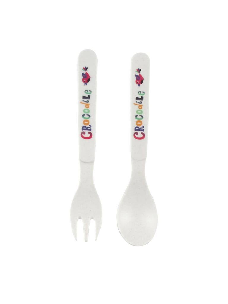 Market99 Children'S Pastel Dinner Set 1 Plate, 1 Bowl, 1 Tumbler, 1 Fork & 1 Spoon