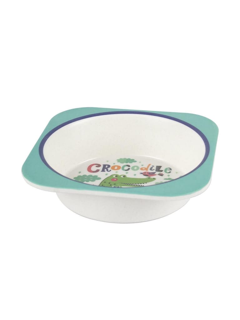 Market99 Children'S Pastel Dinner Set 1 Plate, 1 Bowl, 1 Tumbler, 1 Fork & 1 Spoon