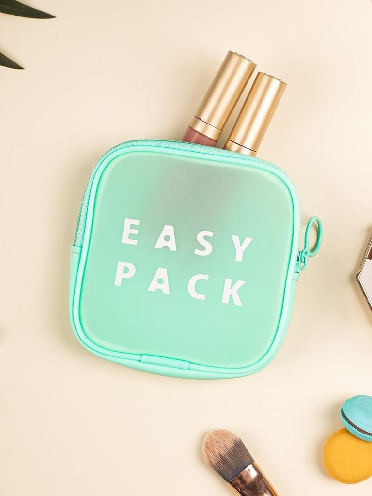 Market99 Square Plastic Travel Pouch - Easy Pack