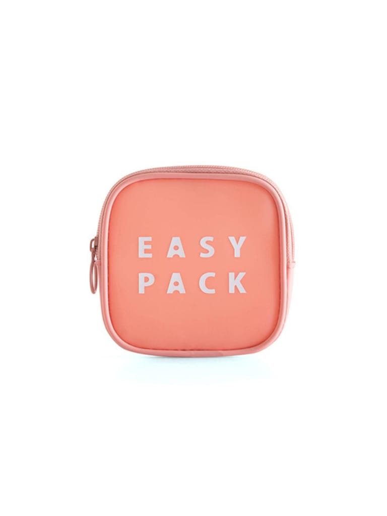 Market99 Square Plastic Travel Pouch - Easy Pack