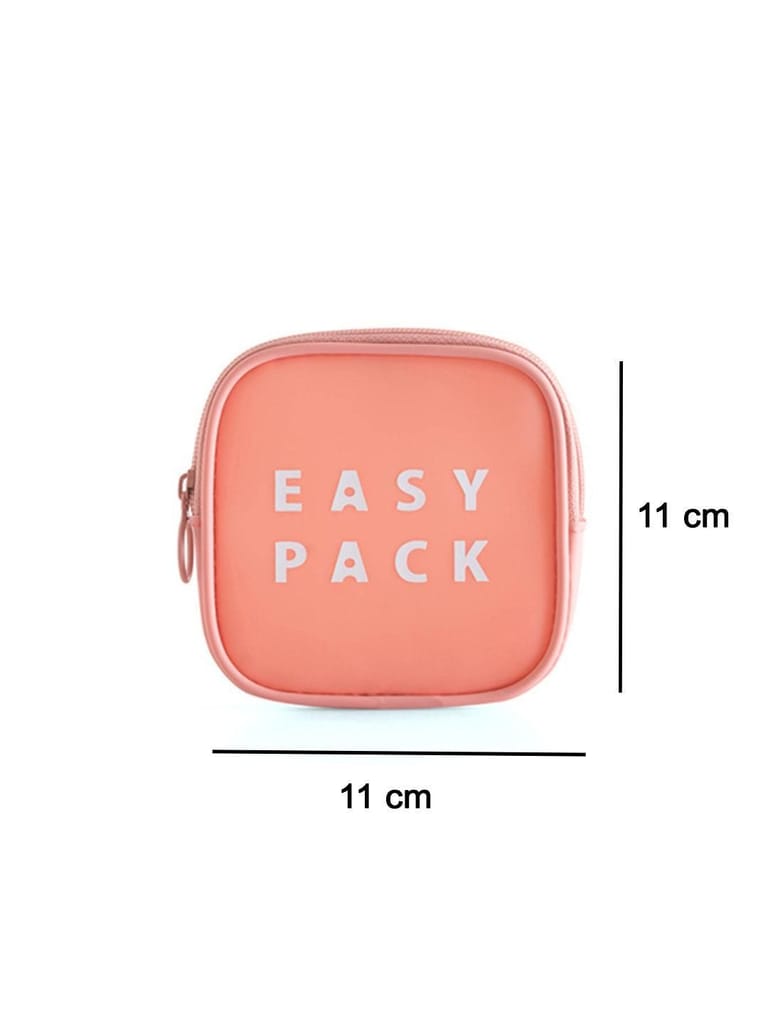 Market99 Square Plastic Travel Pouch - Easy Pack