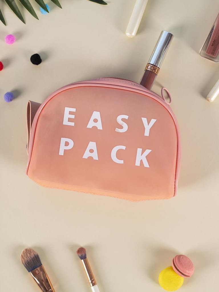 Market99 D Shaped Plastic Travel Pouch