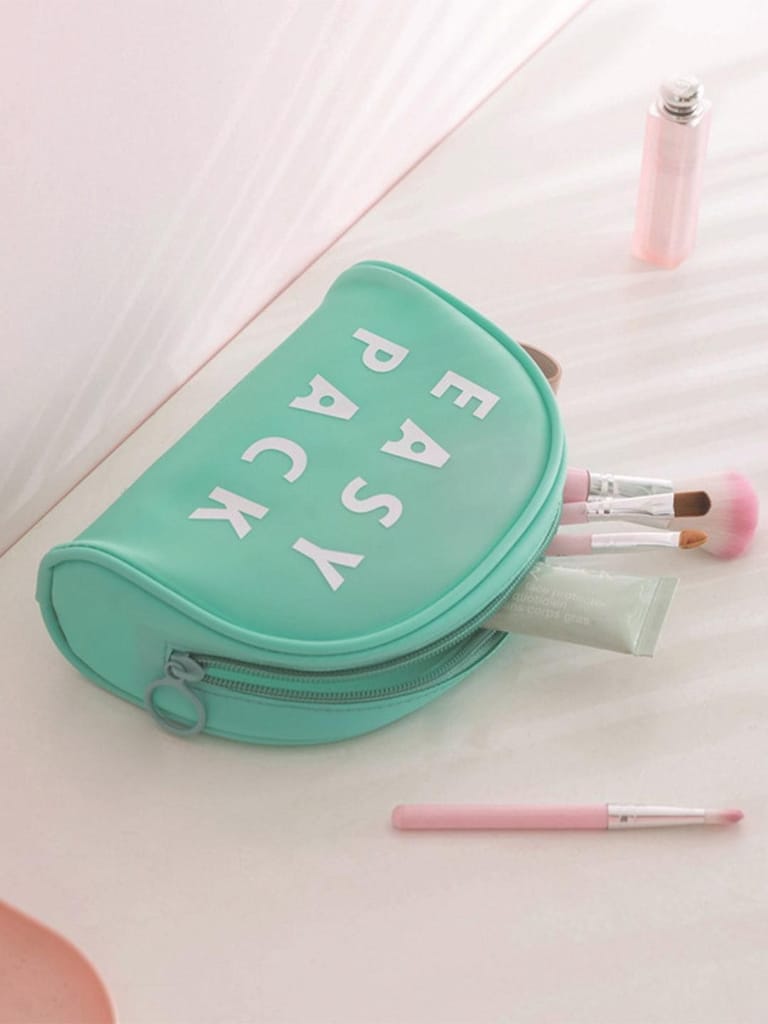 Market99 D Shaped Plastic Travel Pouch