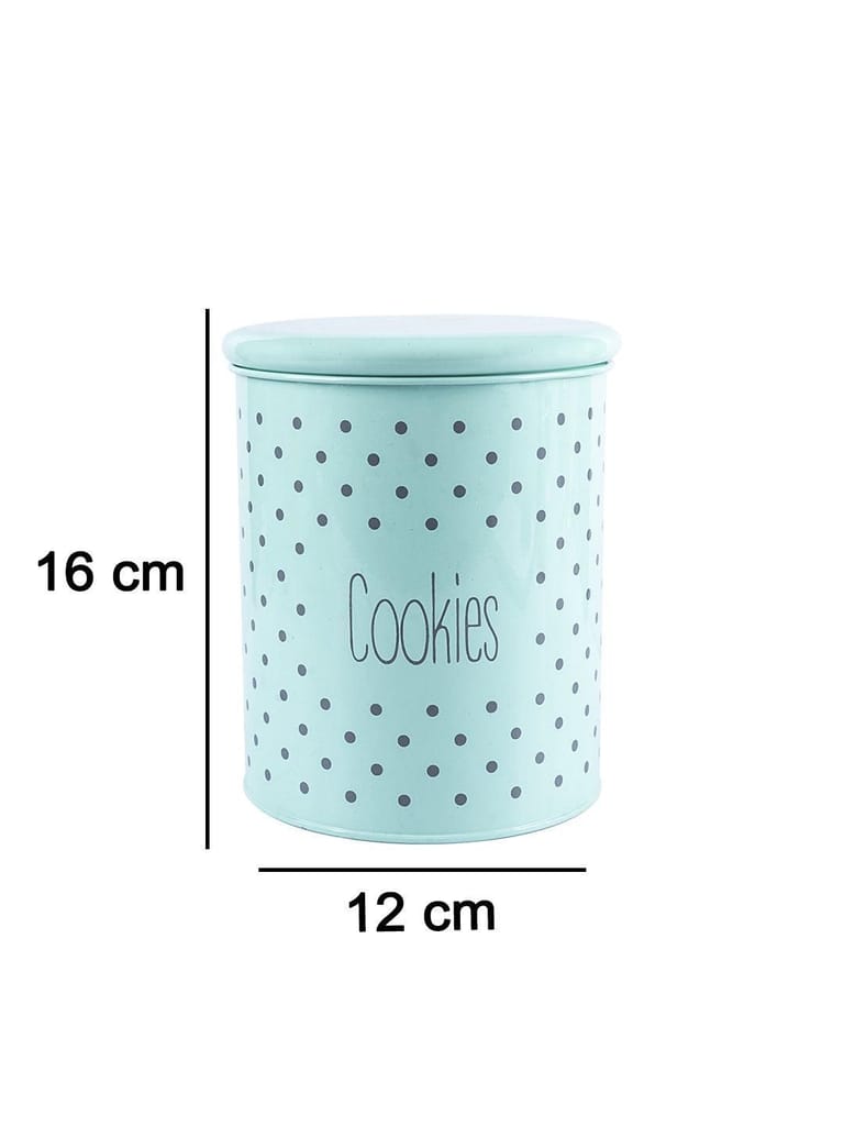 Cookies Jar With Lid - (Green, 1700mL)