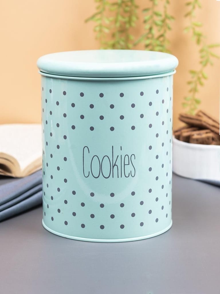Cookies Jar With Lid - (Green, 1700mL)