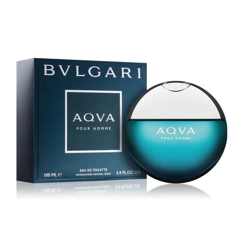 Bvlgari Aqva Pour Homme Perfume for Men – 100ml EDT Aquatic Woody Fragrance