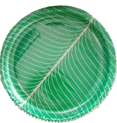 Sri Bhavani Paper Plates Pack of 120 Disposable Areca Leaf Plates | 100% Natural & Biodegradable | 8 Inches in Diameter Sri Bhavani Paper Plates Pack of 120 Disposable Areca Leaf Plates | 100% Natural & Biodegradable | 8 Inches in Diameter