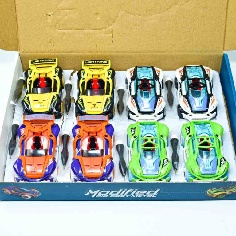  Set of 8 Diecast Metal Toy Cars with Pull Back Action - Toys and Games | Buy online on ZillyBuy