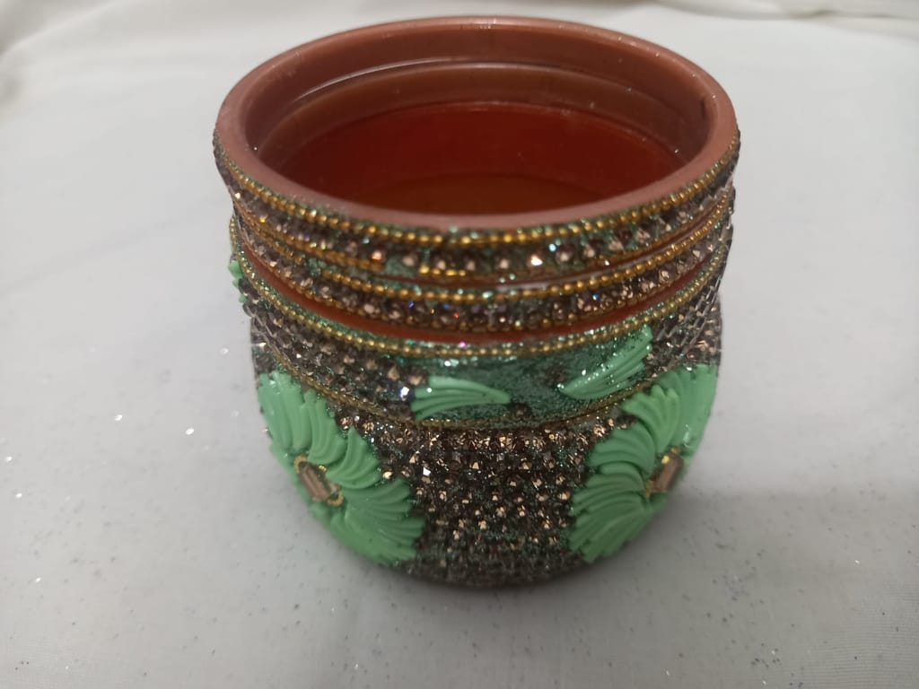 Stunning Green Bangle Set-1