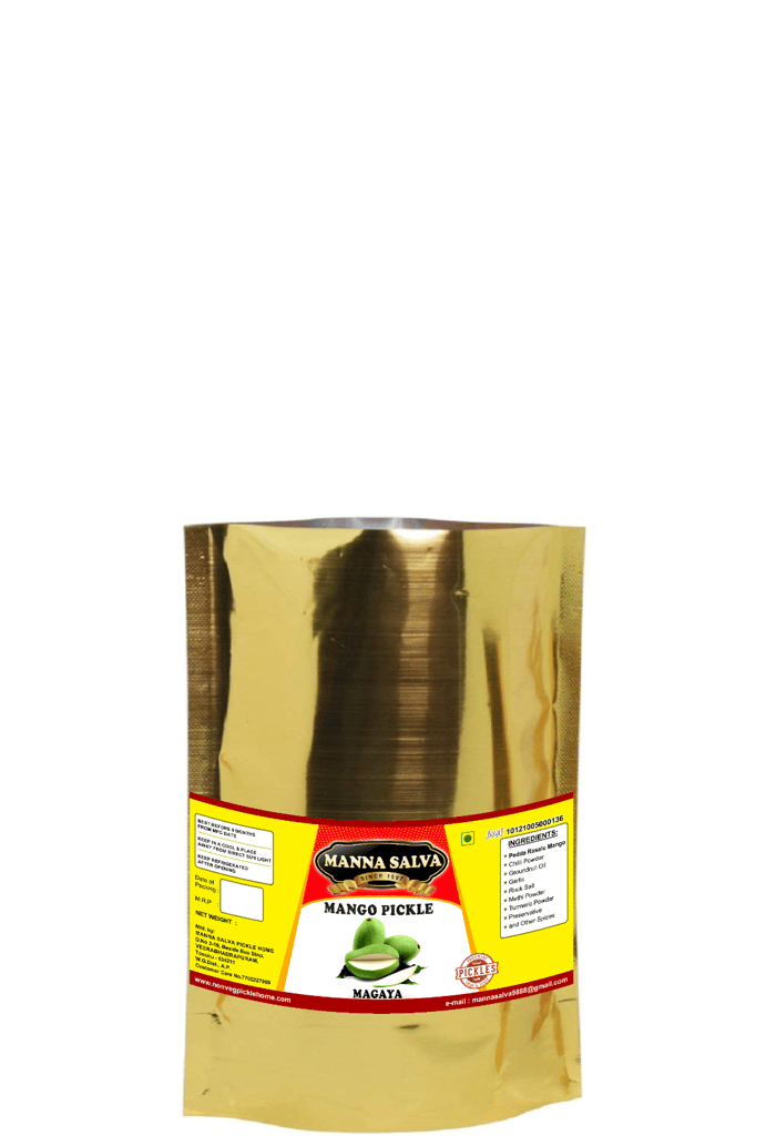 Manna Salva Pickles- Mango Magaya Pickle - Veg Pickle