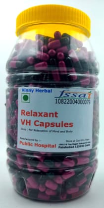 Relaxant VH Herbal Supplement Capsules