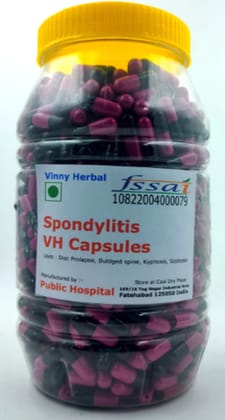 Spondylitis VH Herbal Supplement Capsules