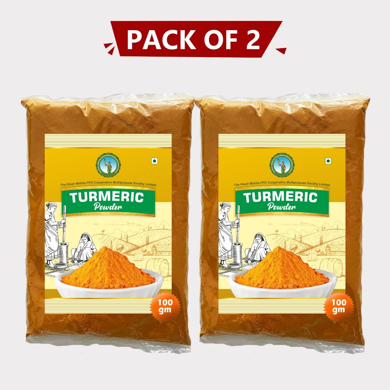 Turmeric Powder (Pack of 2)