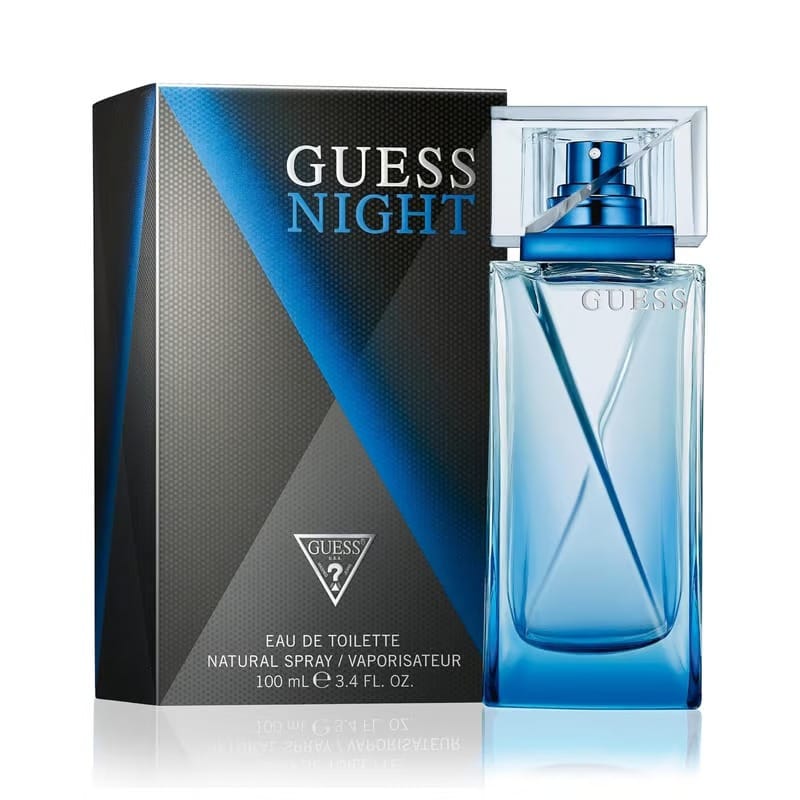 Guess Night Eau de Toilette Perfume Spray 3.4 fl oz/100ml for Men Perfume