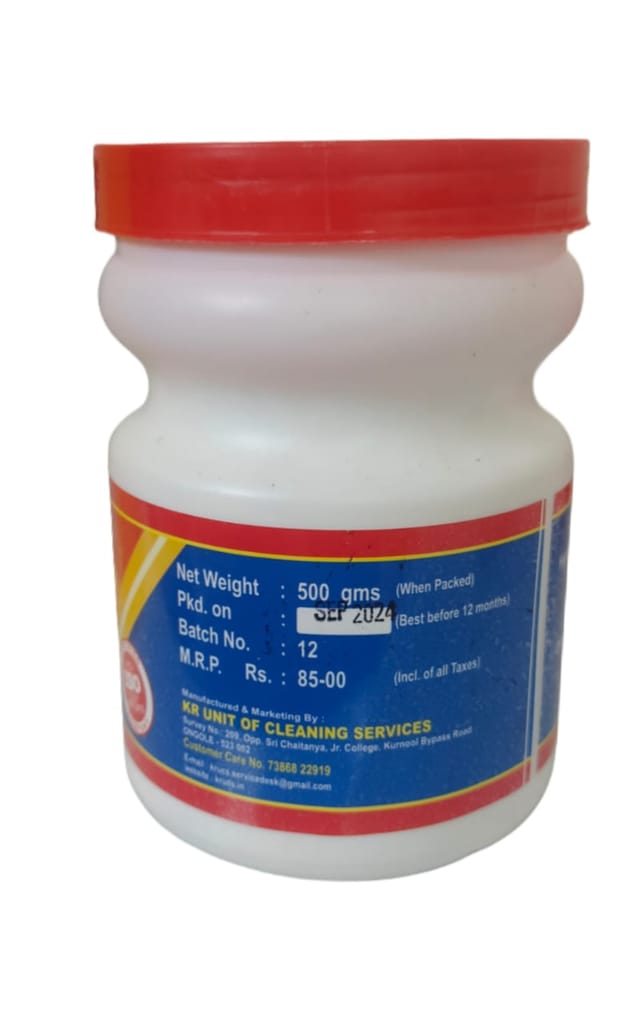 "KRUCS Strong Bleaching Powder - 500g"