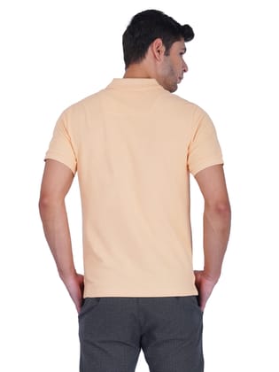 Solid Polo Shirt - BEACH SAND