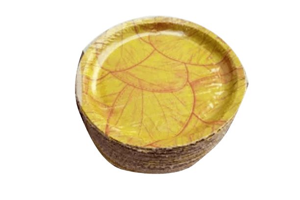 100% Natural Areca Leaf Plates | Disposable and Biodegradable | 8 Inches | Pack of 100