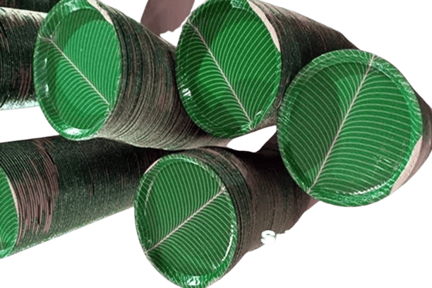 100% Natural Areca Leaf Plates | Disposable and Eco-Friendly | 8 Inches | Pack of 100