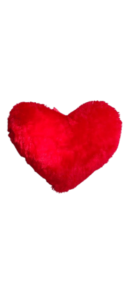 Red Heart-Shaped Toy