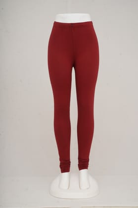 Women Maroon Leggings