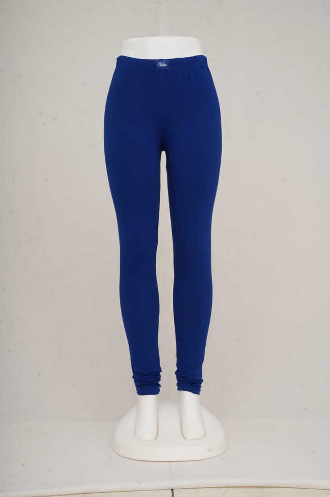 Women Royal Blue Leggings