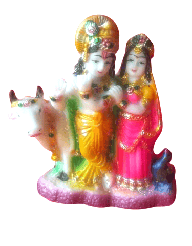 Radha Krishna Idol Statue | Hindu God | Home Decor | Gift |