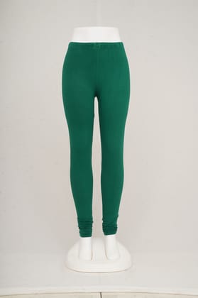 Women Forest Green Leggings